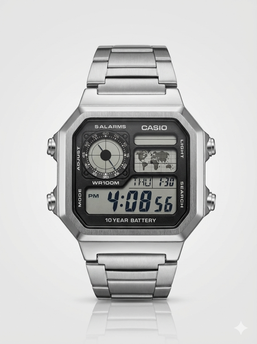 RT1-18 Stainless Steel Watch 18mm